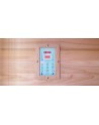 Helios εσωτερική σάουνα υπέρυθρων 82.8 x 100,7 x 194 cm για 1 άτομο