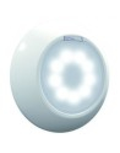 Λευκό Led φωτιστικό  flat της Astralpool για πισίνες από μπετόν