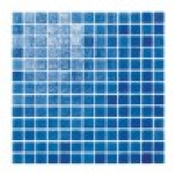 ΨΗΦΙΔΑ ΓΥΑΛΙΝΗ ΠΙΣΙΝΑΣ 25MM X 25MM BLUE MIST